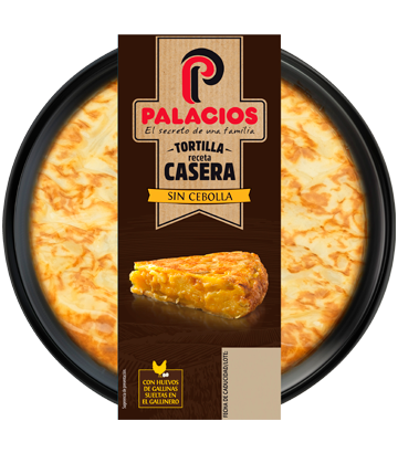 Palacios homemade recipe spanish omelette without onion 650gr