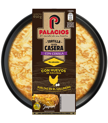 Palacios homemade recipe spanish omelette with onion 650gr