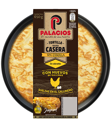 Palacios homemade recipe spanish omelette without onion 650gr