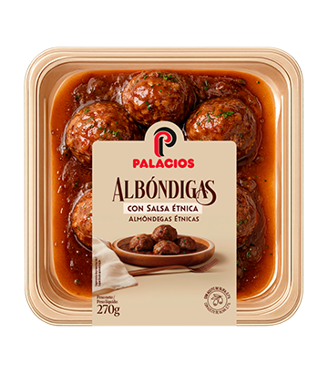 Meatballs in ethnic sauce