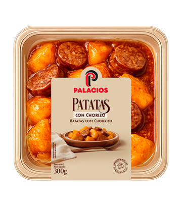 Potatoes with chorizo
